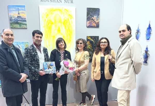 Азербайджанское искусство представлено на одной из крупнейших выставок Франции (ФОТО)