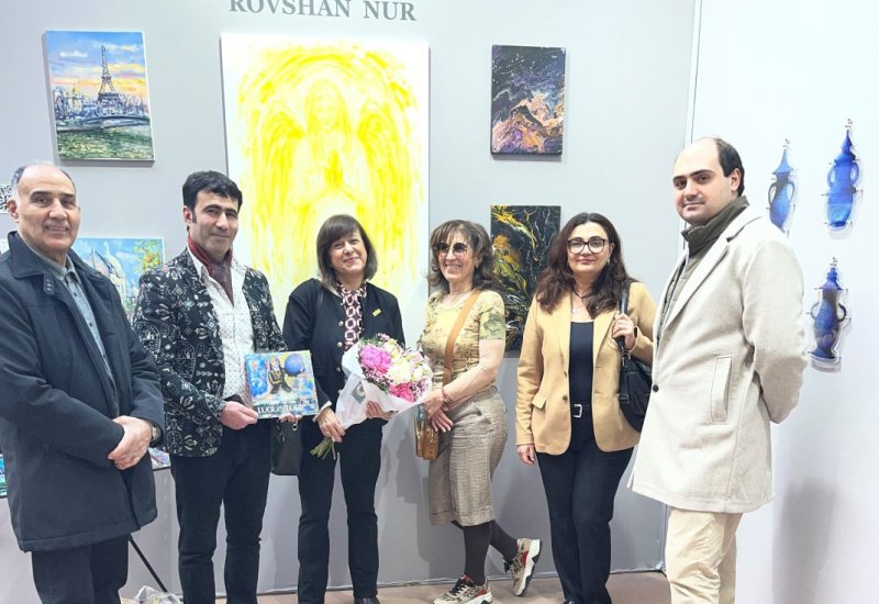 Азербайджанское искусство представлено на одной из крупнейших выставок Франции (ФОТО)