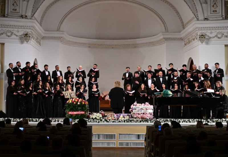 В Баку торжественно отметили юбилей народной артистки Гюльбаджи Имановой (ФОТО)