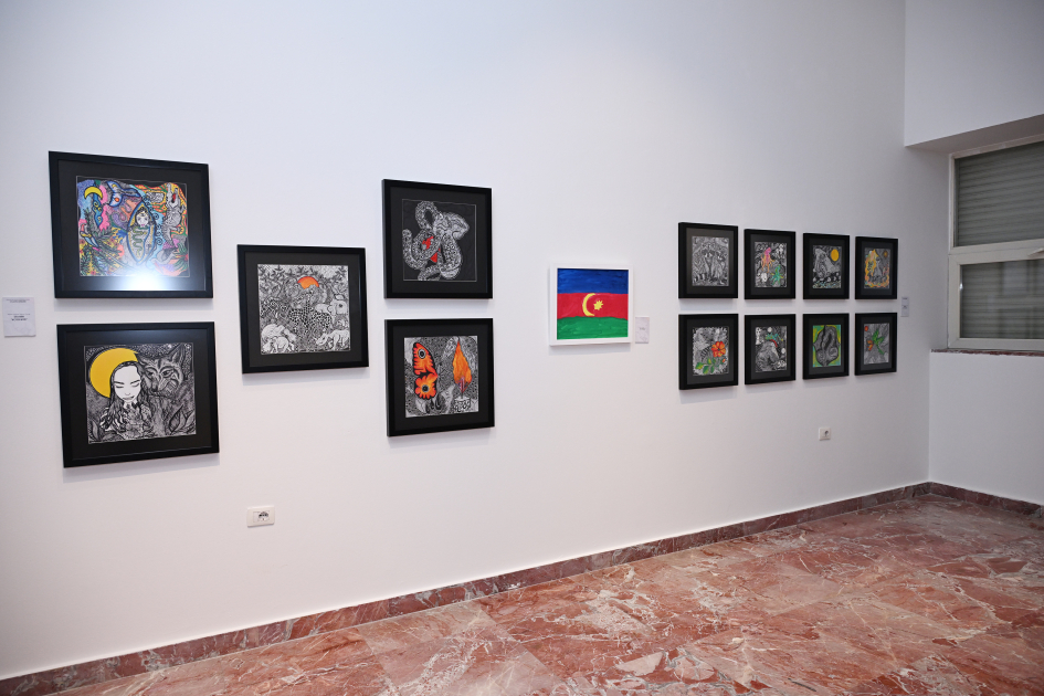 Лейла Алиева и Арзу Алиева приняли участие в открытии выставки MAMA «Мать-природа» в Тиране (ФОТО)