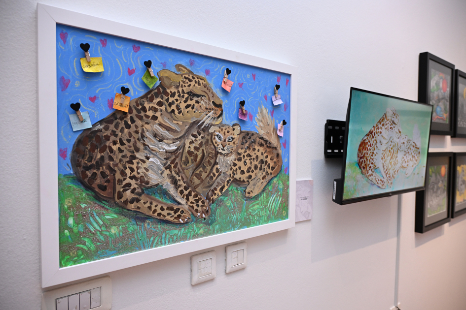 Лейла Алиева и Арзу Алиева приняли участие в открытии выставки MAMA «Мать-природа» в Тиране (ФОТО)