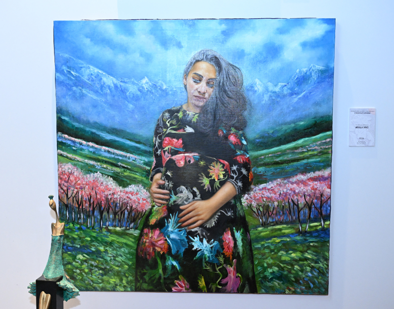 Лейла Алиева и Арзу Алиева приняли участие в открытии выставки MAMA «Мать-природа» в Тиране (ФОТО)