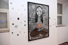 Лейла Алиева и Арзу Алиева приняли участие в открытии выставки MAMA «Мать-природа» в Тиране (ФОТО)