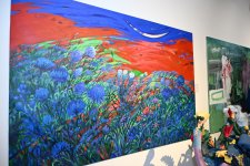 Лейла Алиева и Арзу Алиева приняли участие в открытии выставки MAMA «Мать-природа» в Тиране (ФОТО)