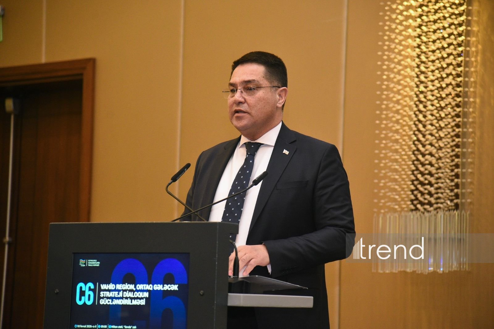 В Баку проходит международная конференция "C6: Единый регион, общее будущее - усиление стратегического диалога" (ФОТО)