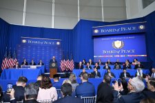 Президент Ильхам Алиев принимает участие в первом заседании Совета мира в Вашингтоне (ФОТО)