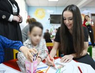 Вице-президент Фонда Гейдара Алиева Лейла Алиева посетила детский дом Hannah and Rozafa и университетский больничный центр Mother Teresa в Тиране (ФОТО)