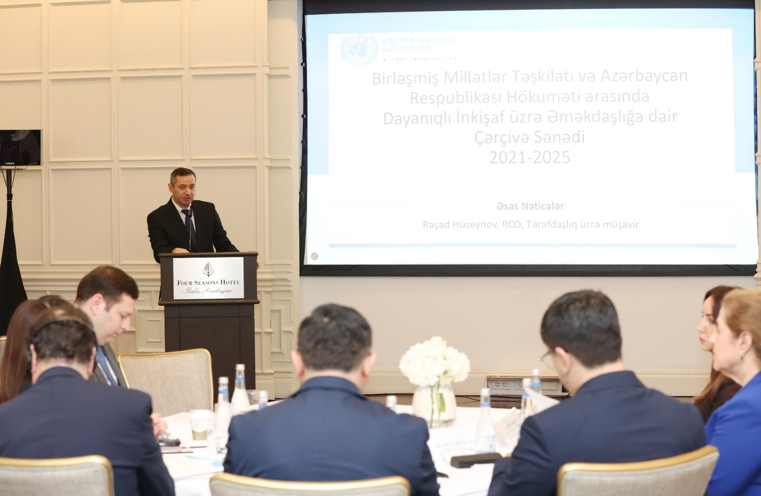 Проведены обсуждения по сотрудничеству в области устойчивого развития между Азербайджаном и ООН (ФОТО)