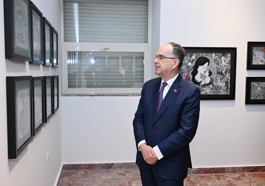 Вице-президент Фонда Гейдара Алиева Лейла Алиева встретилась в Тиране с Президентом Албании Байрамом Бегаем (ФОТО)