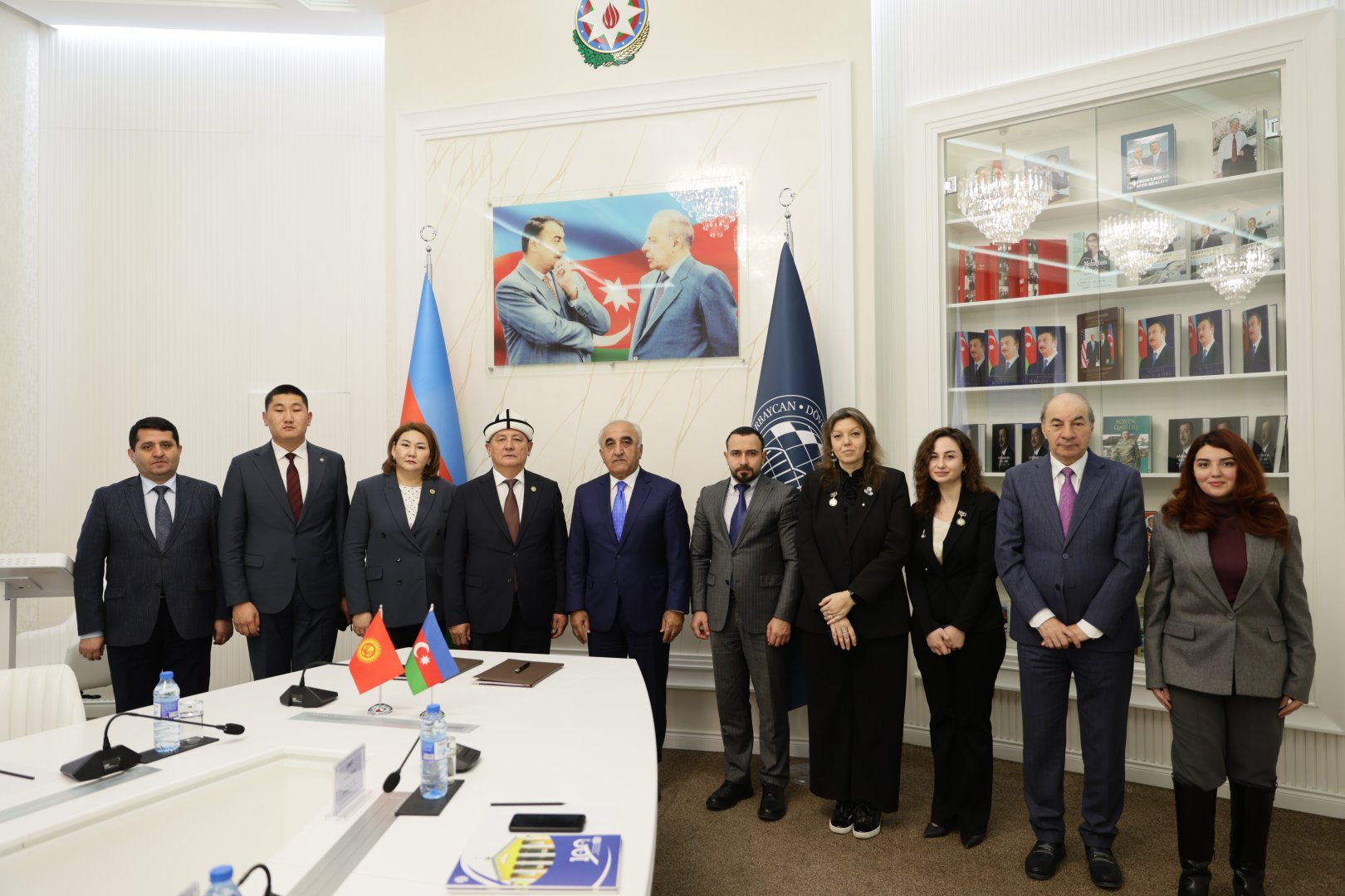 UNEC и Кыргызский национальный университет подписали соглашение по программе двойного диплома ступени магистратуры (ФОТО)