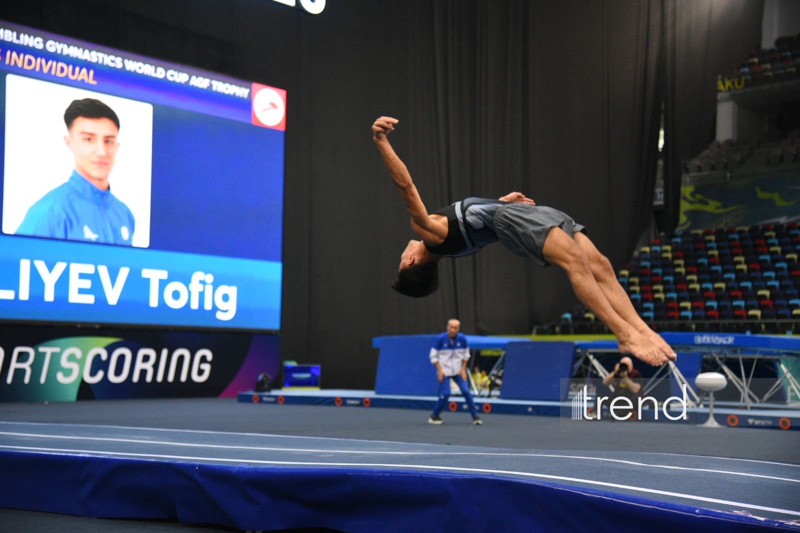 В Баку завершился Кубок мира по прыжкам на батуте и тамблингу (ФОТО)