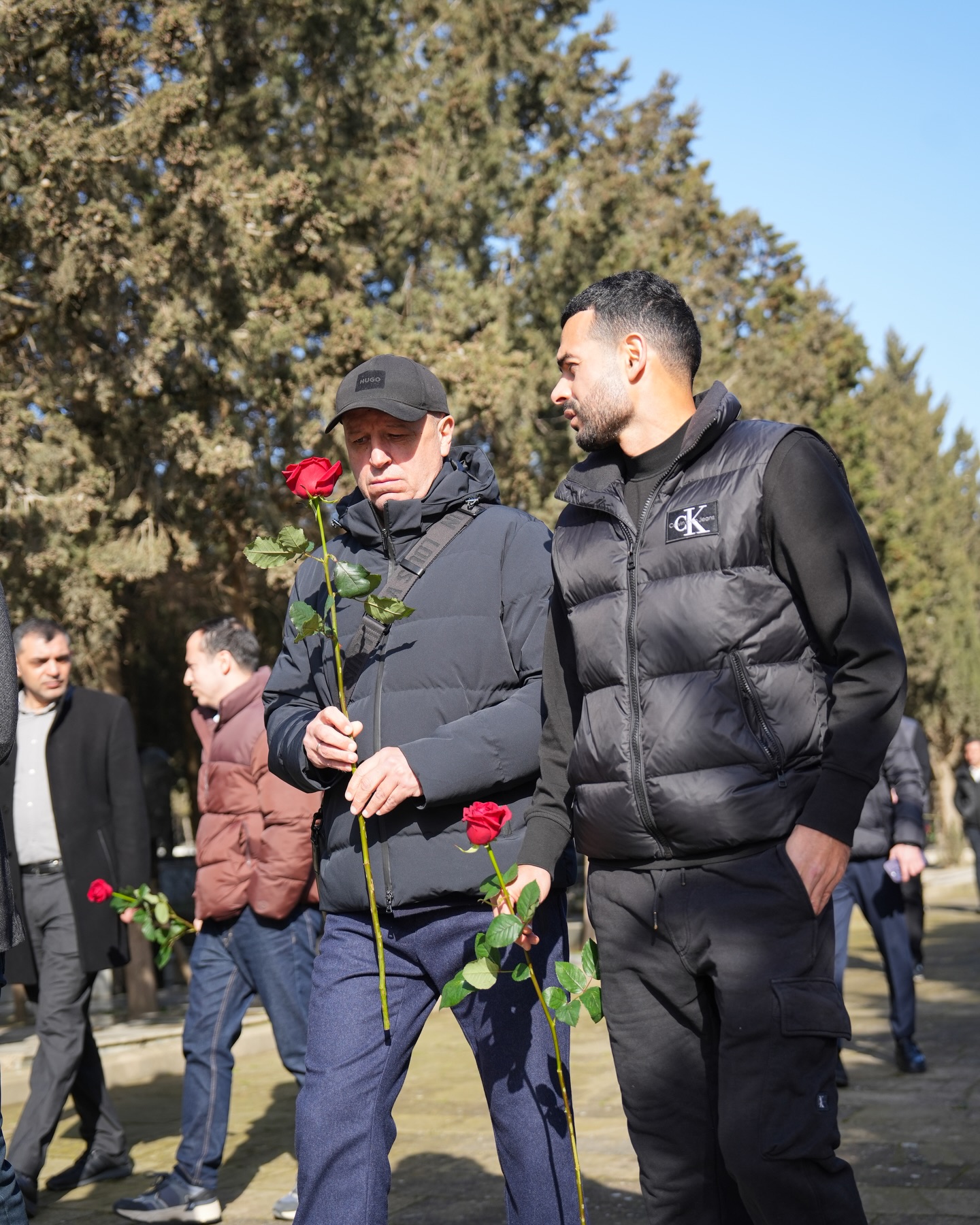 Трибуна имени Банишевского: "Нефтчи" отметил юбилей легендарного форварда (ФОТО)