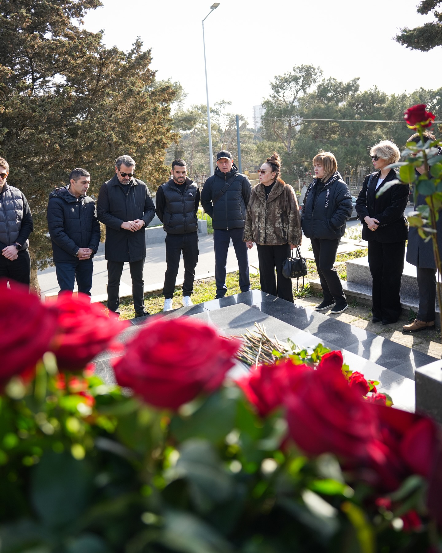 Трибуна имени Банишевского: "Нефтчи" отметил юбилей легендарного форварда (ФОТО)