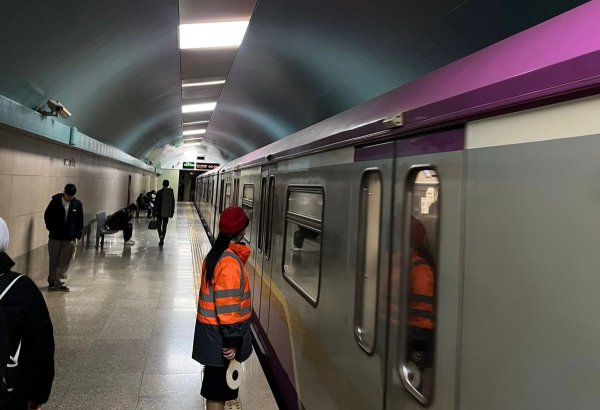 Пассажиры смогут заранее видеть свободные вагоны в бакинском метро