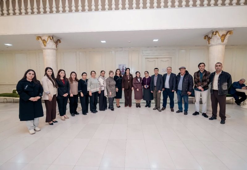 В Исмаиллы представили фильм о геноциде, совершенном армянами в 1918 году (ФОТО)