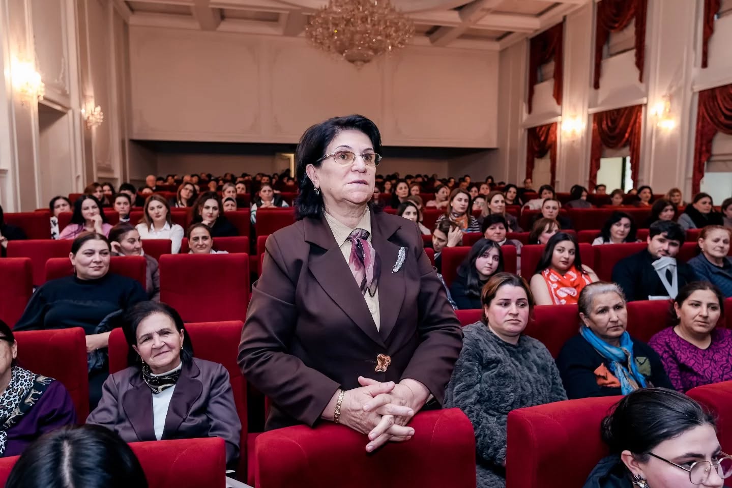 В Исмаиллы представили фильм о геноциде, совершенном армянами в 1918 году (ФОТО)