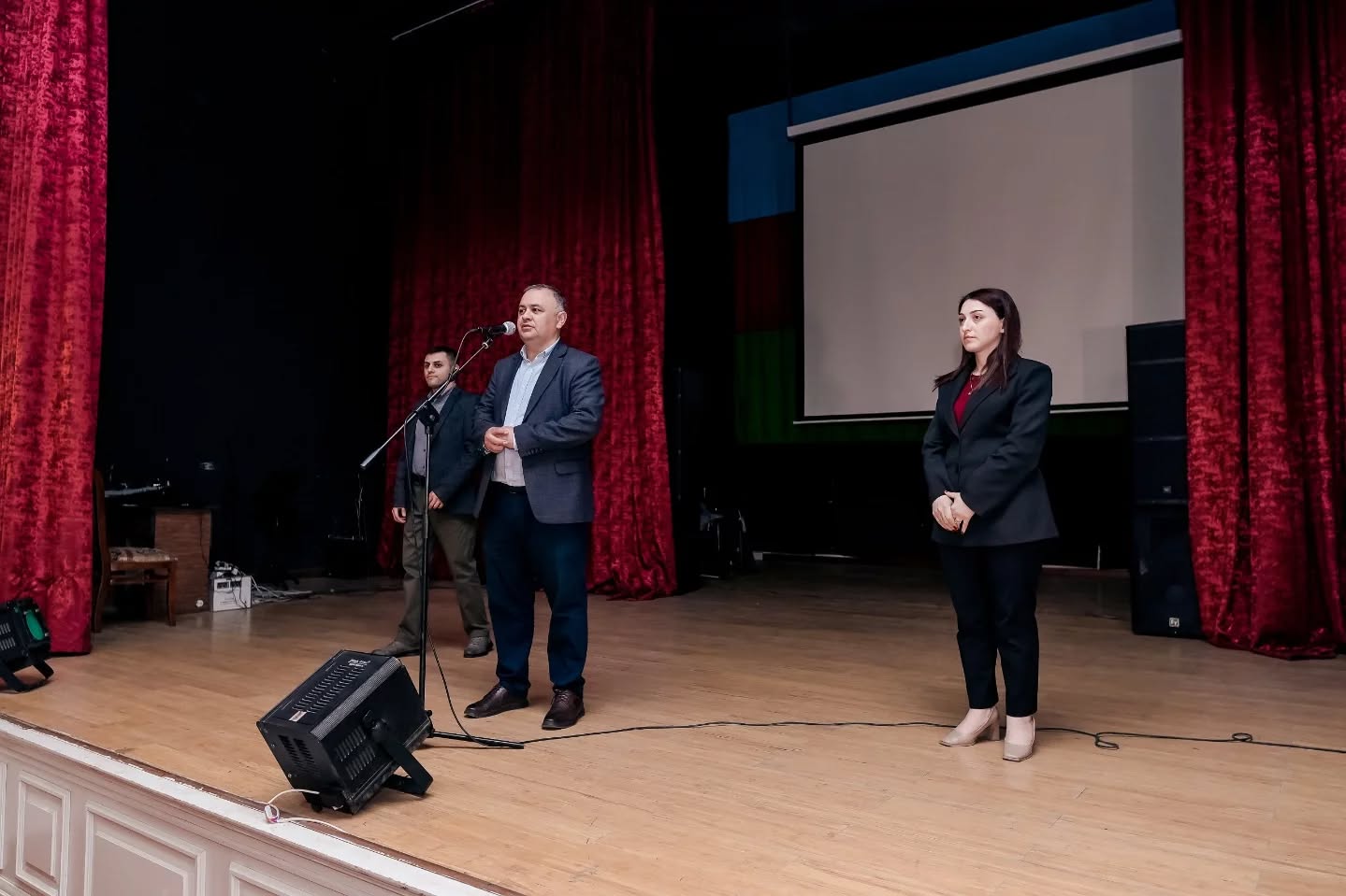 В Исмаиллы представили фильм о геноциде, совершенном армянами в 1918 году (ФОТО)