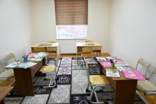 Лейла Алиева и Алена Алиева посетили общеобразовательную школу-интернат и центр STEAM в городе Губа (ФОТО)