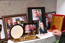 Вице-президент Фонда Гейдара Алиева Лейла Алиева посетила семью Героя Отечественной войны Шахина Аллахъярова (ФОТО)