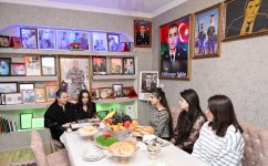 Вице-президент Фонда Гейдара Алиева Лейла Алиева посетила семью Героя Отечественной войны Шахина Аллахъярова (ФОТО)