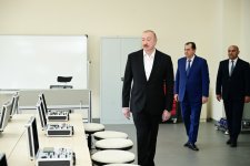 Президент Ильхам Алиев принял участие в открытии Лянкяранского государственного центра профессионального образования (ФОТО)