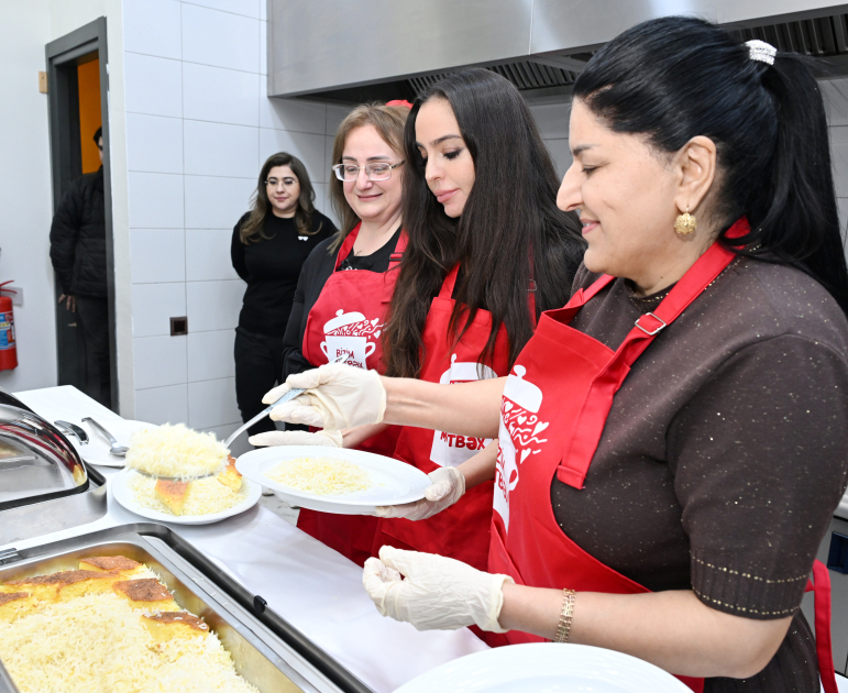 Вице-президент Фонда Гейдара Алиева Лейла Алиева приняла участие в ифтаре в Губе (ФOTO)