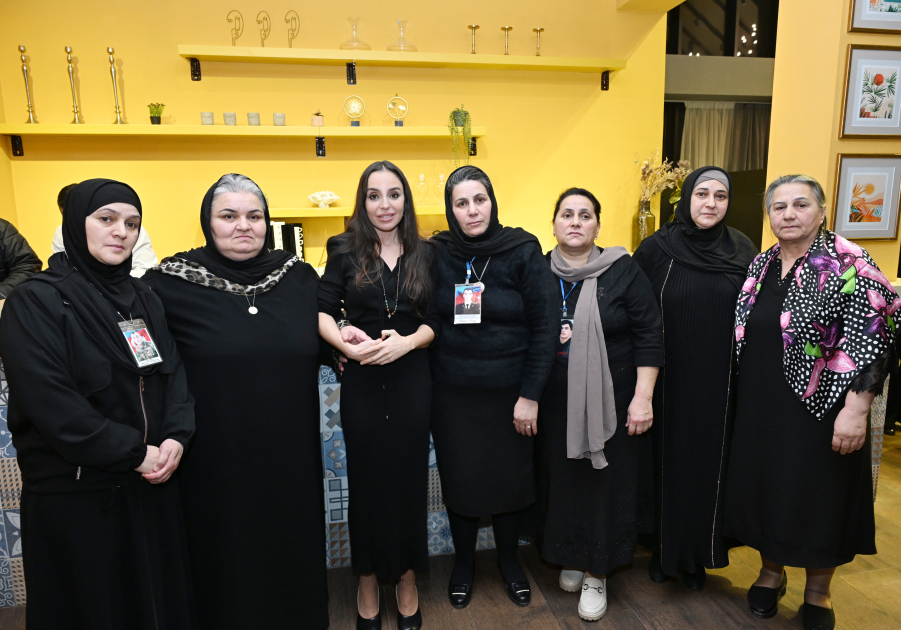 Вице-президент Фонда Гейдара Алиева Лейла Алиева приняла участие в ифтаре в Губе (ФOTO)