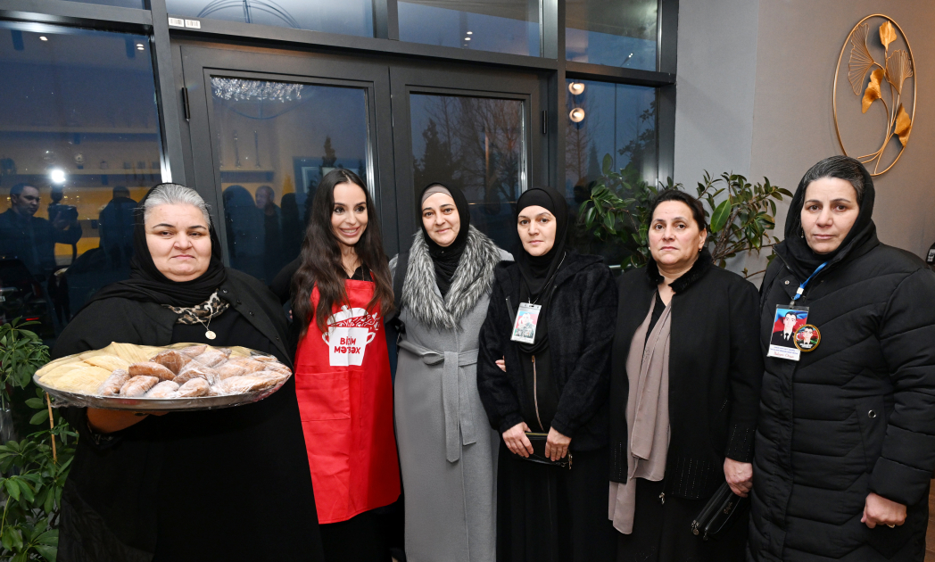 Вице-президент Фонда Гейдара Алиева Лейла Алиева приняла участие в ифтаре в Губе (ФOTO)