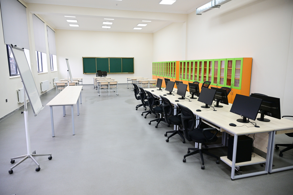 Президент Ильхам Алиев принял участие в открытии Лянкяранского государственного центра профессионального образования (ФОТО)