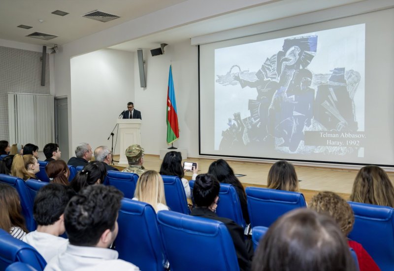 Память о жертвах Ходжалинского геноцида в картинах азербайджанских художников (ФОТО)