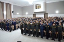 В азербайджанской армии состоялся ряд мероприятий в связи с годовщиной Ходжалинского геноцида (ФОТО)