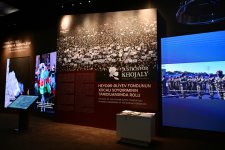 Президент Ильхам Алиев и Первая леди Мехрибан Алиева приняли участие в открытии Мемориала жертвам Ходжалинского геноцида (ВИДЕО/ФОТО)