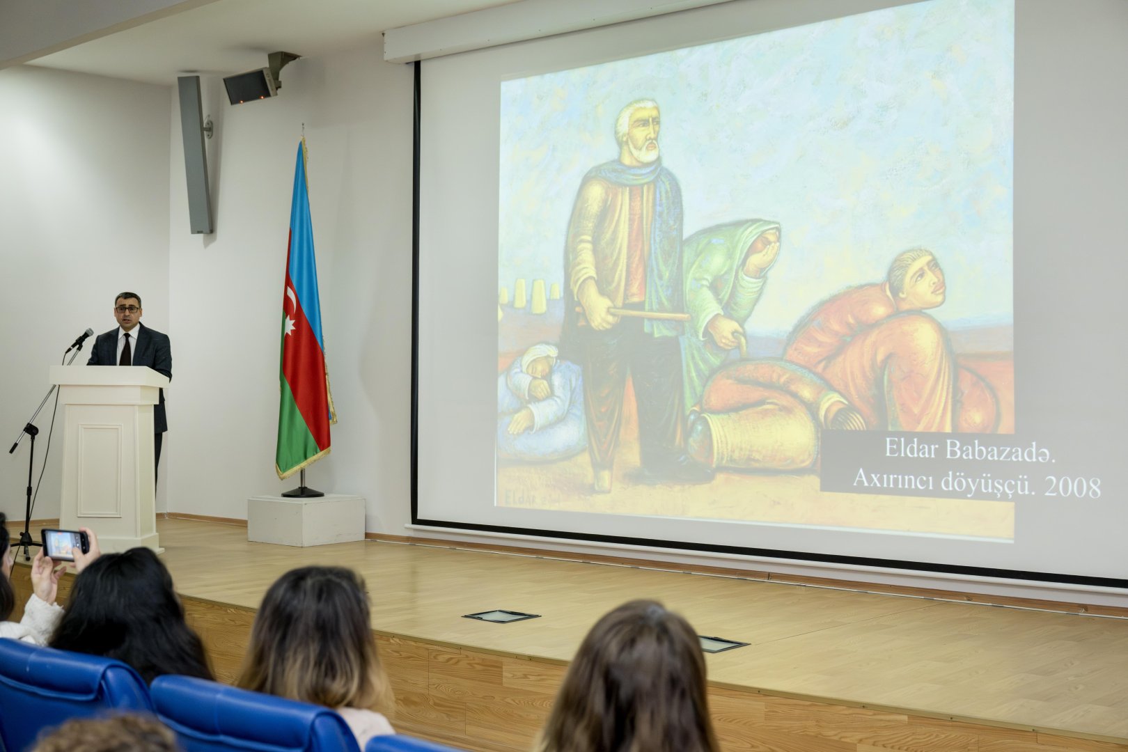 Память о жертвах Ходжалинского геноцида в картинах азербайджанских художников (ФОТО)