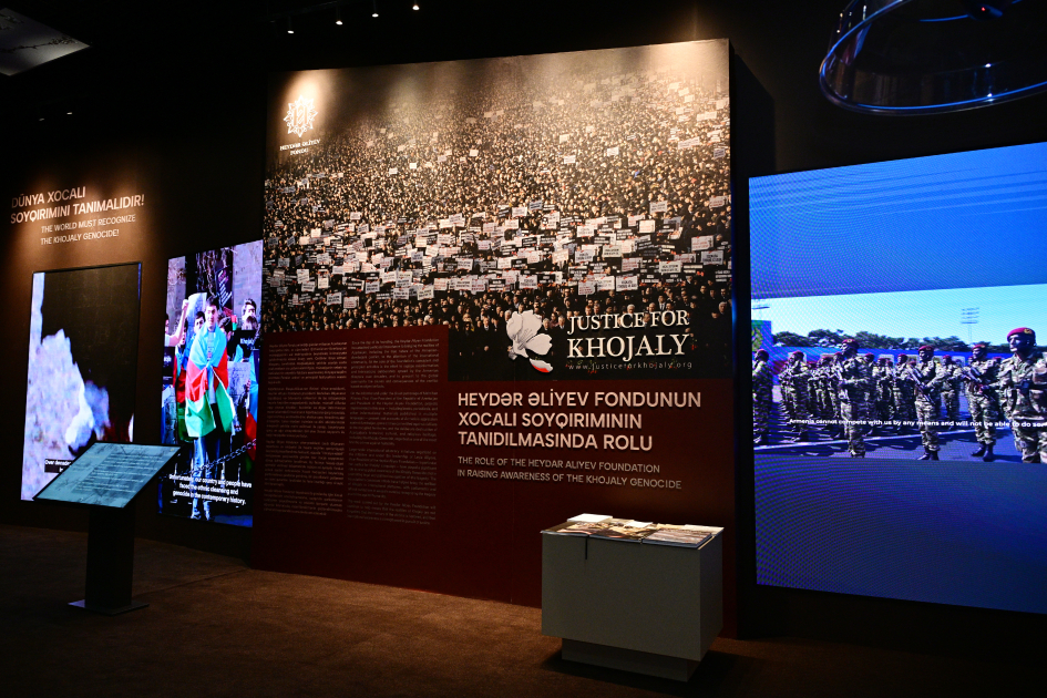 Президент Ильхам Алиев и Первая леди Мехрибан Алиева приняли участие в открытии Мемориала жертвам Ходжалинского геноцида (ВИДЕО/ФОТО)
