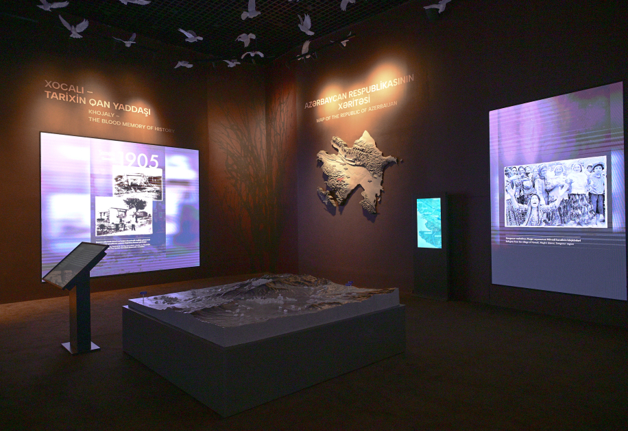 Президент Ильхам Алиев и Первая леди Мехрибан Алиева приняли участие в открытии Мемориала жертвам Ходжалинского геноцида (ВИДЕО/ФОТО)