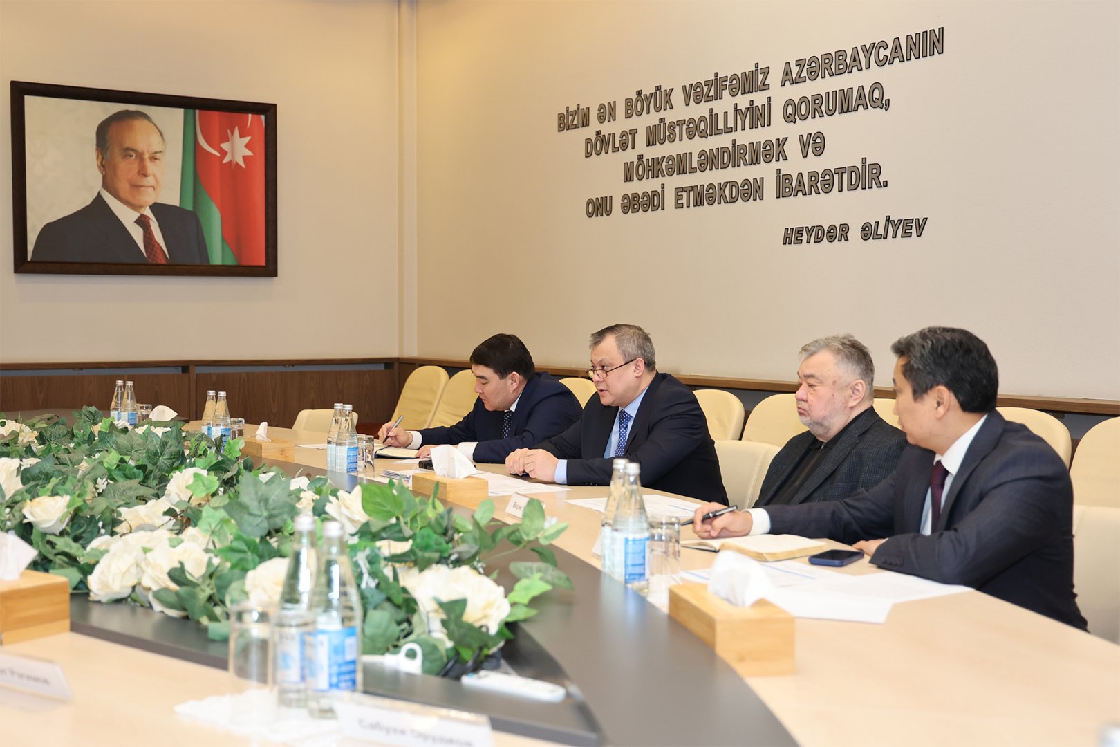 В Морском и портовом агентстве Азербайджана прошла встреча с казахстанской делегацией (ФОТО)