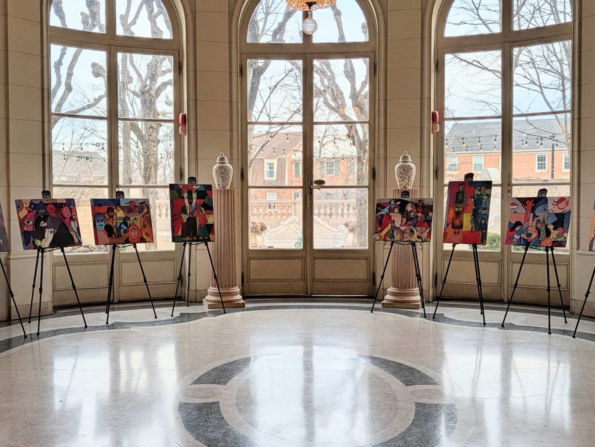 В Вашингтоне открылась выставка "Крик Ходжалы" - над серией художник работал десять лет (ФОТО)