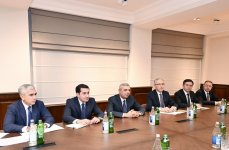 Руководитель Администрации Президента Азербайджана встретился с президентом COP32 (ФОТО)