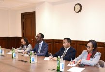 Руководитель Администрации Президента Азербайджана встретился с президентом COP32 (ФОТО)