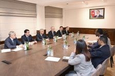 Руководитель Администрации Президента Азербайджана встретился с президентом COP32 (ФОТО)