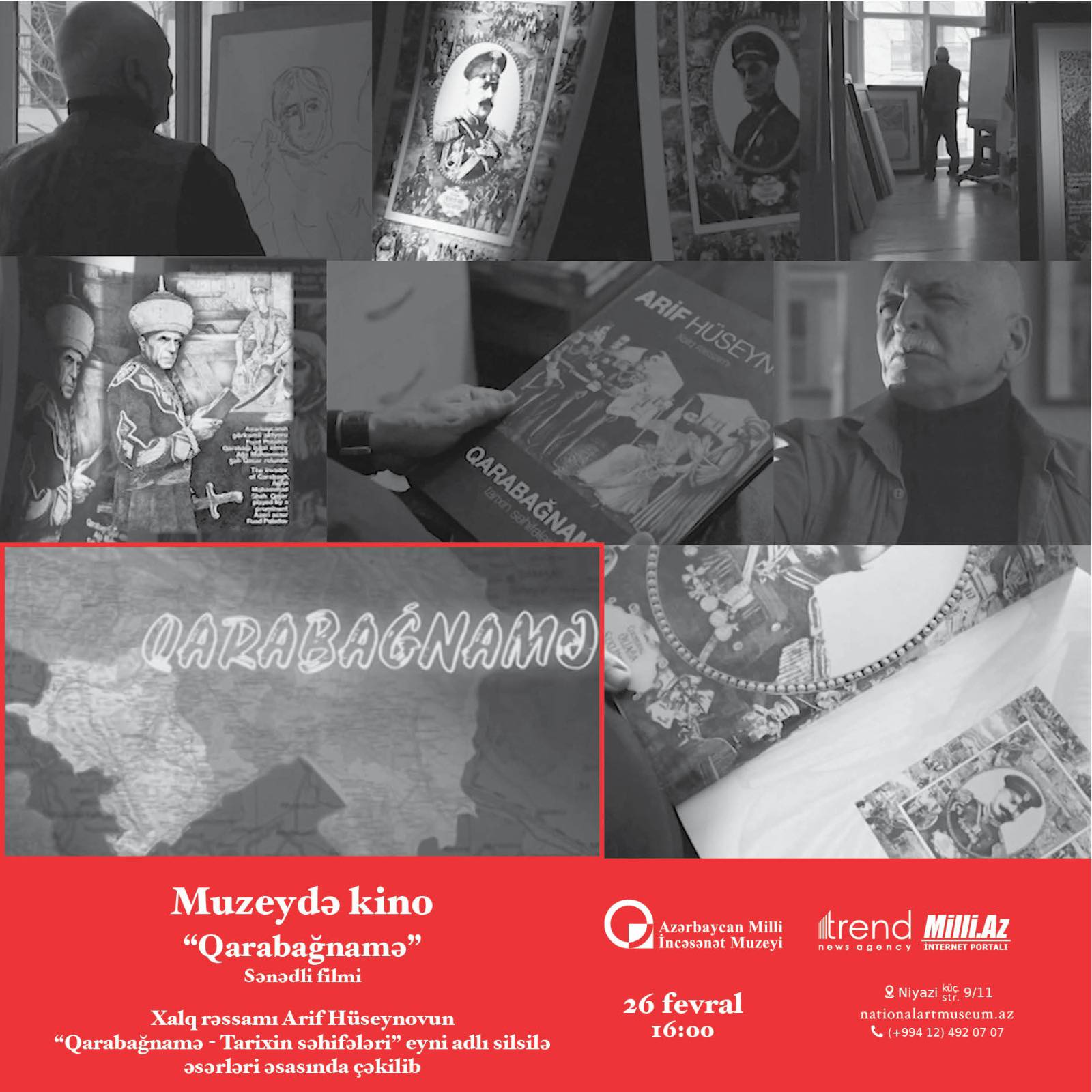 Историческая память Карабаха - объединяя язык изобразительного искусства и кино (ФОТО)