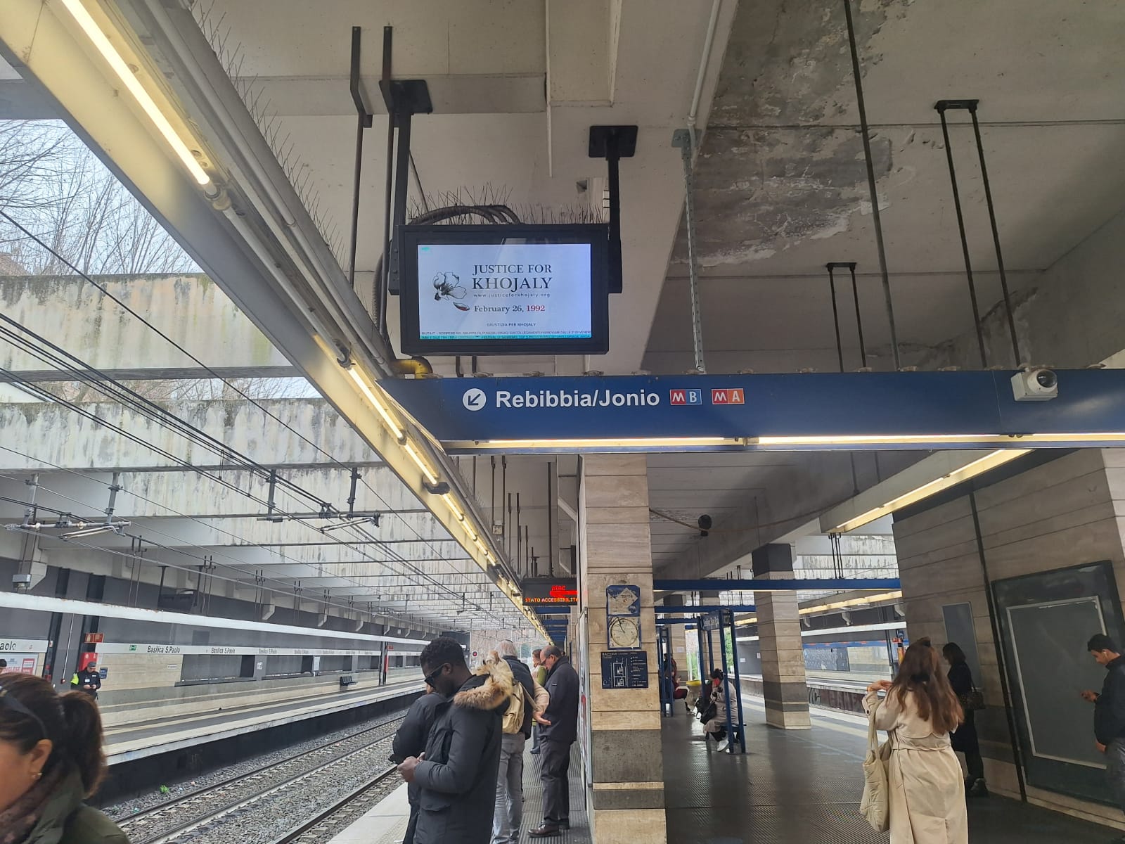 В Риме проводится информационная кампания, посвященная Ходжалинскому геноциду (ФОТО)