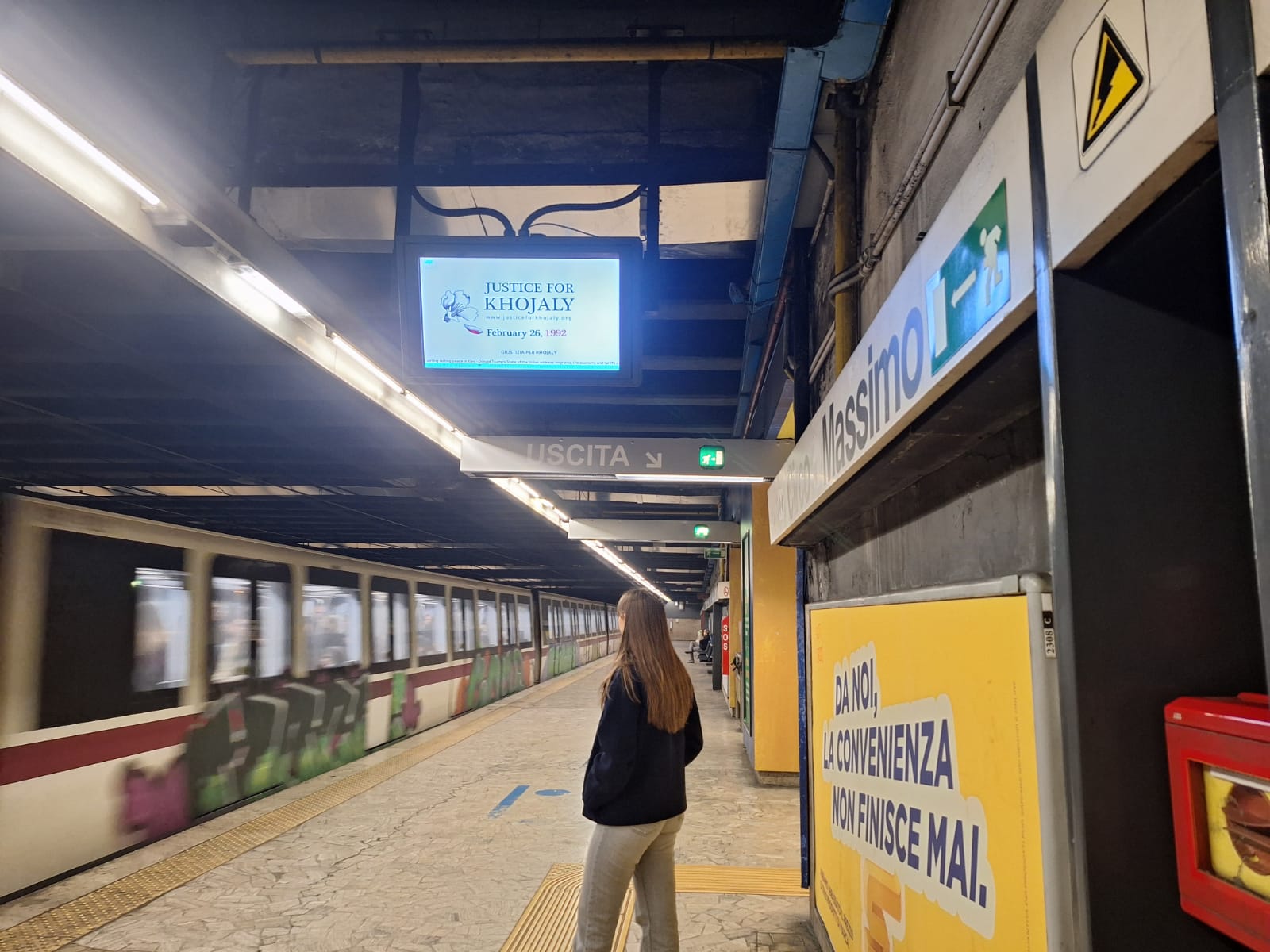 В Риме проводится информационная кампания, посвященная Ходжалинскому геноциду (ФОТО)