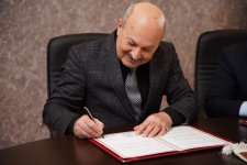 Между театрами Баку и Шеки подписан меморандум о сотрудничестве (ФОТО)