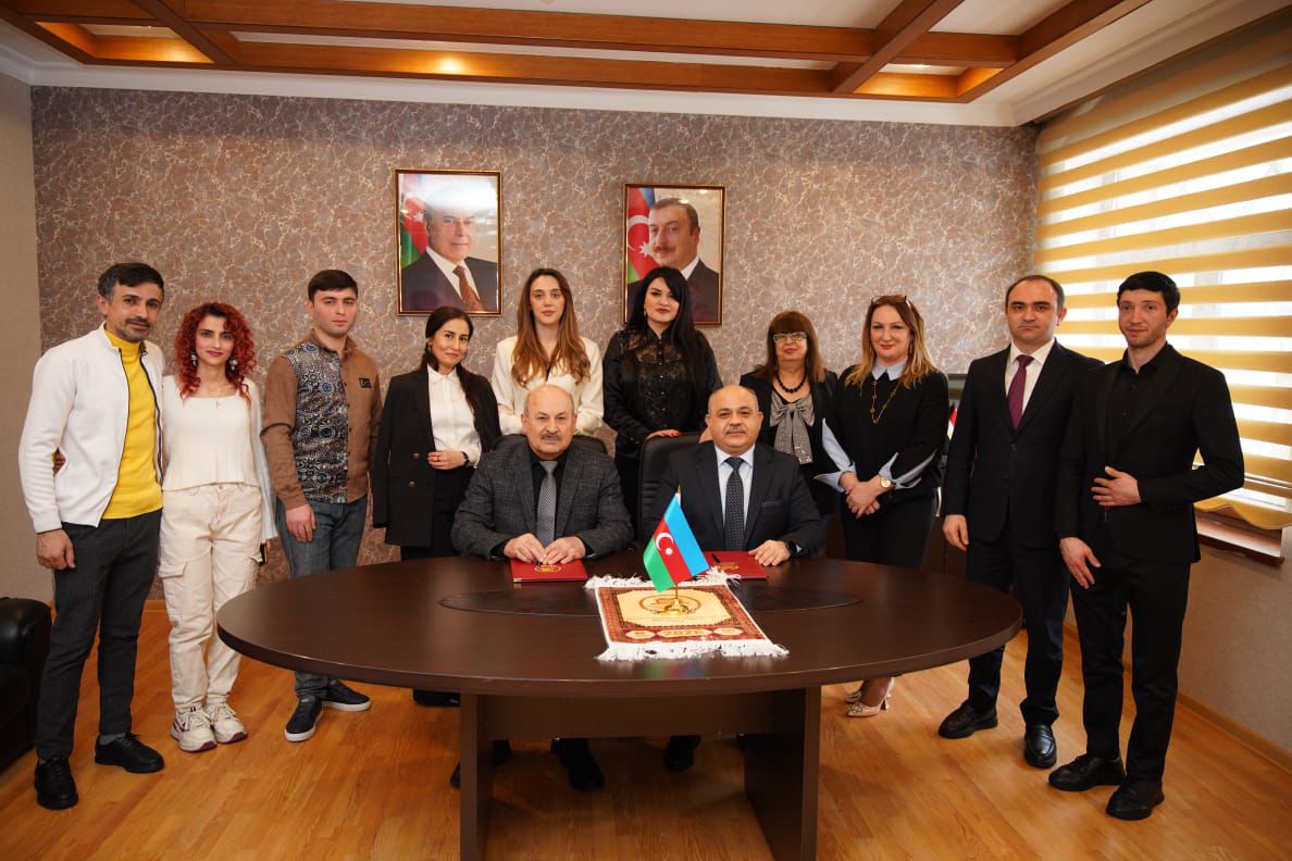 Между театрами Баку и Шеки подписан меморандум о сотрудничестве (ФОТО)