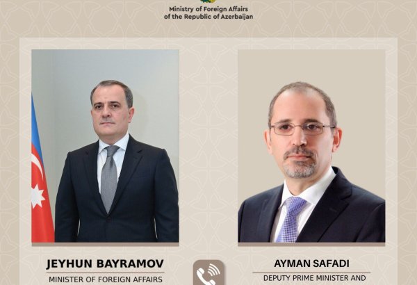 Главы МИД Азербайджана и Иордании обсудили военно-политическую ситуацию на Ближнем Востоке