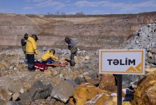 «AzerGold» провело мероприятие в Дашкасане посвященное Всемирному дню гражданской обороны (ФОТО)