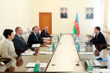 В Министерстве здравоохранения Азербайджана состоялась встреча с победителем IV конкурса «Yüksəliş» (ФОТО)