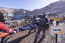 «AzerGold» провело мероприятие в Дашкасане посвященное Всемирному дню гражданской обороны (ФОТО)