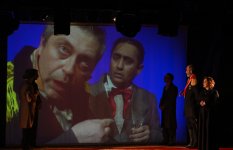 Вице-президент Фонда Гейдара Алиева Лейла Алиева присутствовала на показе спектакля «Нефтяной бум улыбается всем» (ФОТО)